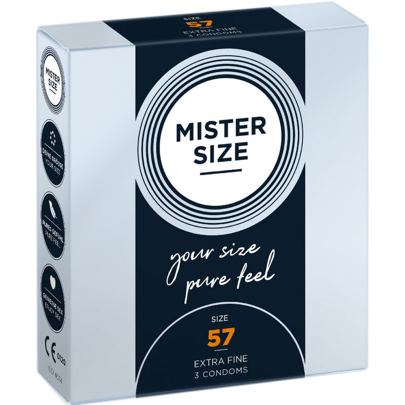 Mister Size - Kondomgrösse L 57 mm (3 Einheiten)