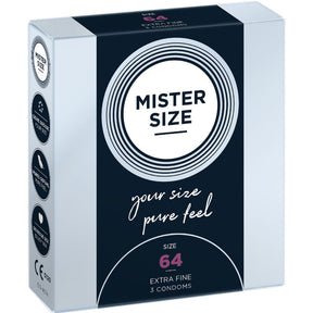Mister Size - Kondome Grösse XXL 64 mm (3 Einheiten)