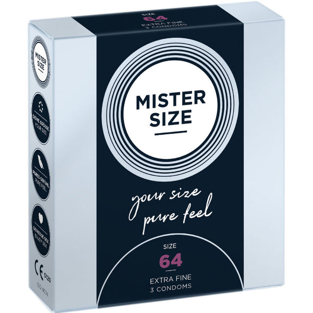 Mister Size - Kondome Grösse XXL 64 mm (3 Einheiten)