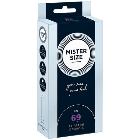 Mister Size - Kondome Grösse XXXL 69 mm (10 Einheiten)