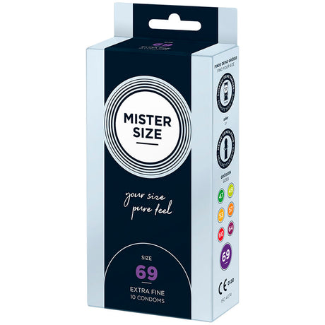 Mister Size - Kondome Grösse XXXL 69 mm (10 Einheiten)