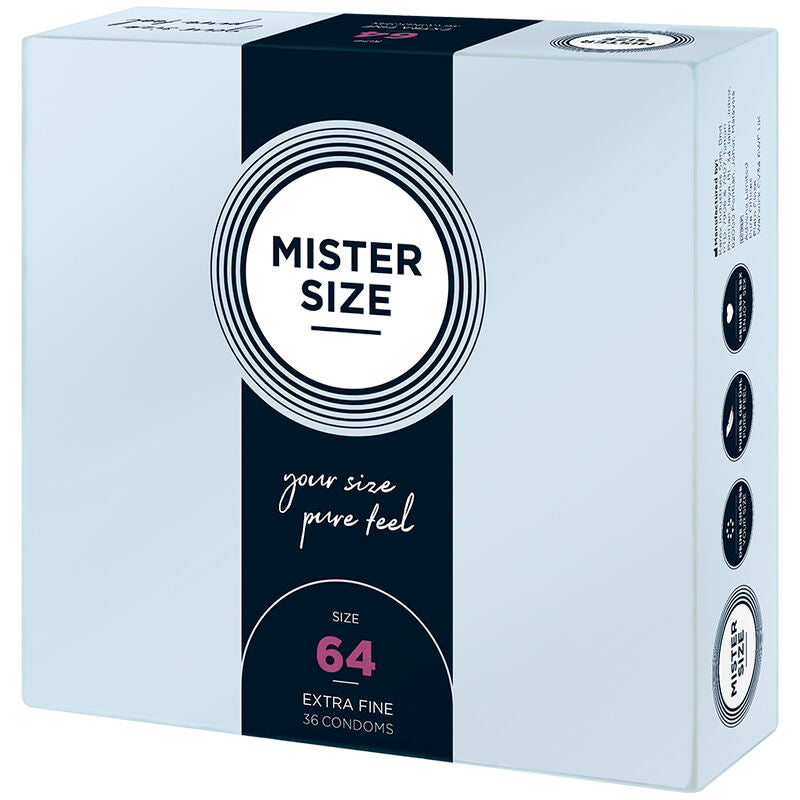 Mister Size - Kondome Grösse XXL 64 mm (36 Einheiten)