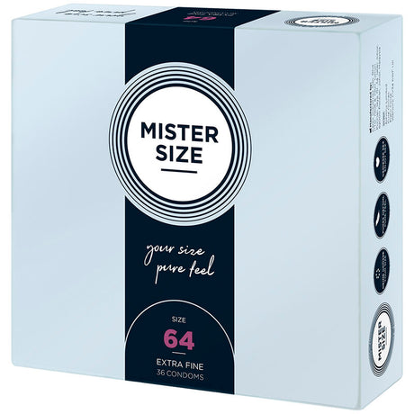 Mister Size - Kondome Grösse XXL 64 mm (36 Einheiten)