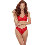 Passion - Denelia Set String + Bh Rot S/M