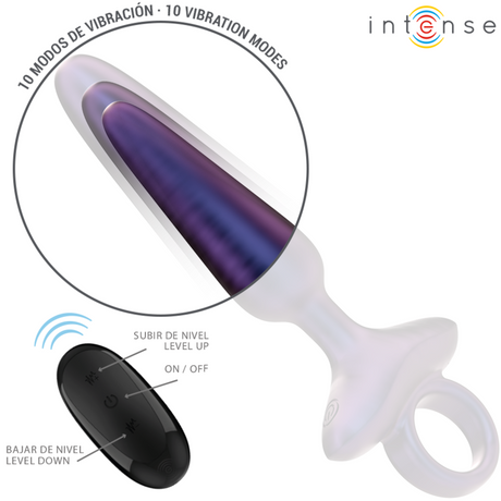 Intense - Marlon Vibrierender Analstecker Modell 4 mit Fernbedienung