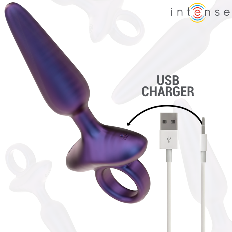 Intense - Marlon Vibrierender Analstecker Modell 4 mit Fernbedienung