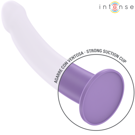 Intense - Eddie Vibrator 17,5 cm 10 Vibrationen Lila Fernbedienung