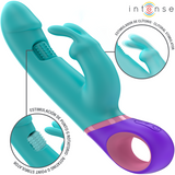 Intense - Monica Rabbit Vibrator mit Rotierendem g-Spot-Stimulator Blau
