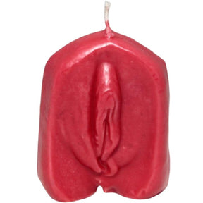 Diablo Picante – Vagina-Förmige Kerze Rot