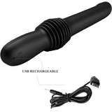 Pretty Love - Pazuzu Vibrator 3 Stossmodi Schwarz