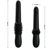 Pretty Love - Pazuzu Vibrator 3 Stossmodi Schwarz