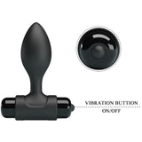 Pretty Love - Vibra Butt 10 Vibrationen Analstecker Schwarz