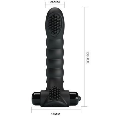 Pretty Love - Alexander Fingervibrator 10 Vibrationen Schwarz