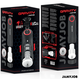 Jamyjob - Automatischer Vagina-Masturbator mit Gravity-Funktion, 5 Saugmodi