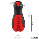 Jamyjob - Core-x Automatischer Masturbator 5 Saug- und Vibrationsmodi