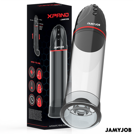 Jamyjob - Xpand Automatische Pumpe 3 Saugstufen Grau