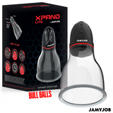 Jamyjob - Xpand Lite Automatische Hodenpumpe 3 Saugstufen Grau