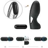 Pretty Love - Alan Silikon-Fingervibrator Schwarz