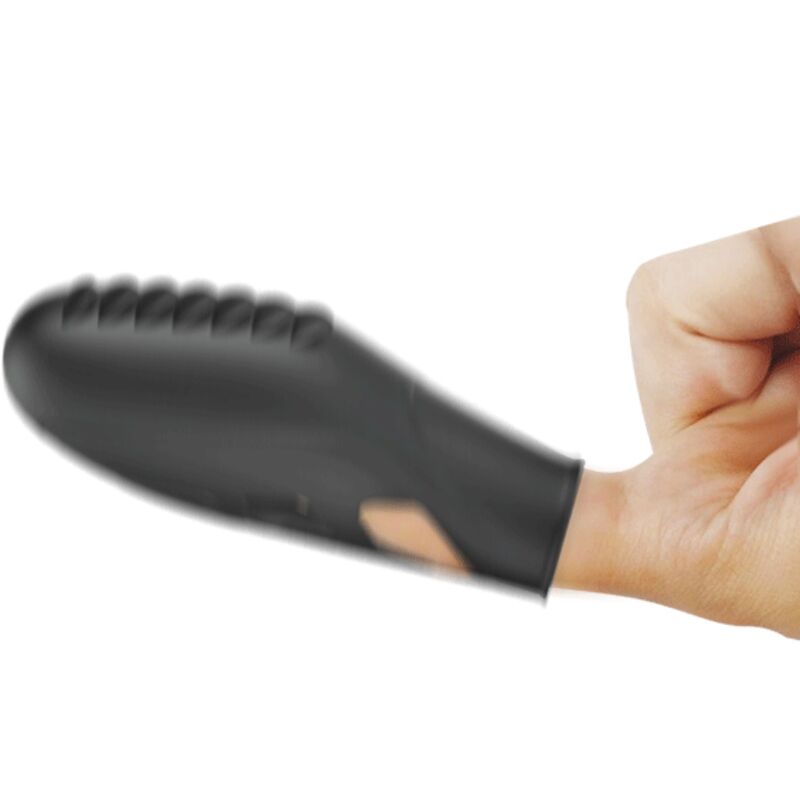 Pretty Love - Gilo Silikon-Fingervibrator Schwarz