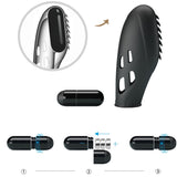Pretty Love - Gilo Silikon-Fingervibrator Schwarz