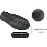 Pretty Love - Lich Silikon-Fingervibrator Schwarz
