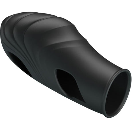 Pretty Love - Lich Silikon-Fingervibrator Schwarz