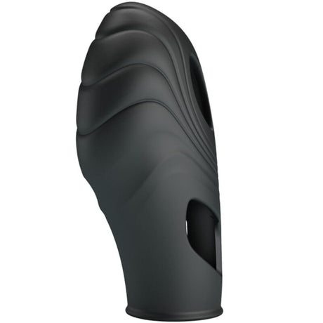 Pretty Love - Lich Silikon-Fingervibrator Schwarz