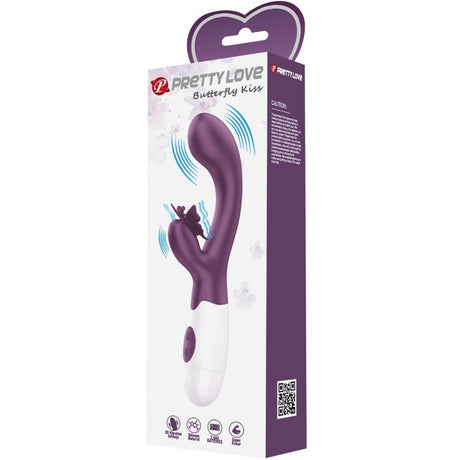 Pretty Love - Butterfly Kiss Rabbit Vibrator & g-Spot Stimulator Lila