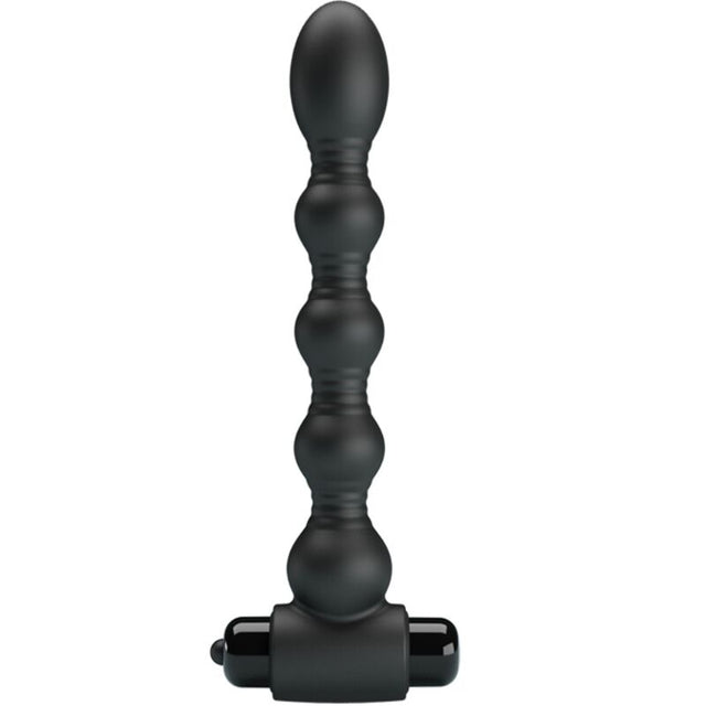 Pretty Love - Lynn Silikon Anal Plug 10 Vibrationen Schwarz