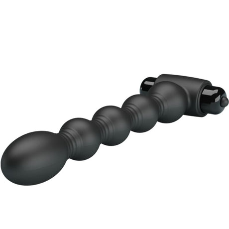Pretty Love - Lynn Silikon Anal Plug 10 Vibrationen Schwarz