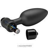 Pretty Love - Vibra Butt Plug 2 Anal Plug 10 Vibrationen Schwarz