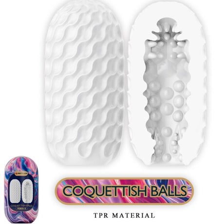 Masturbator Venus x 15 Männliche Masturbatoren aus Silikon Weiss Weiß.3