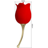 Pretty Love - Rose Lover Rose Klitoris-Stimulator 12 Vibrationen Rot