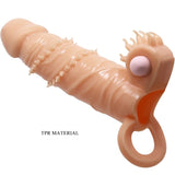 Pretty Love - Connor Penishülle + Klitorisstimulator Fleisch