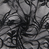 Subblime - 954185 Spitzen-Babydoll mit Verstellbaren Trägern Schwarz S/M