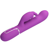 Pretty Love - Coale 4 in 1 Multifunktions-Rabbit-Vibrator Lila