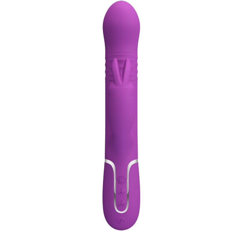 Pretty Love - Coale 4 in 1 Multifunktions-Rabbit-Vibrator Lila