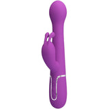 Pretty Love - Dejon 3 in 1 Multifunktions-Rabbit-Vibrator Lila