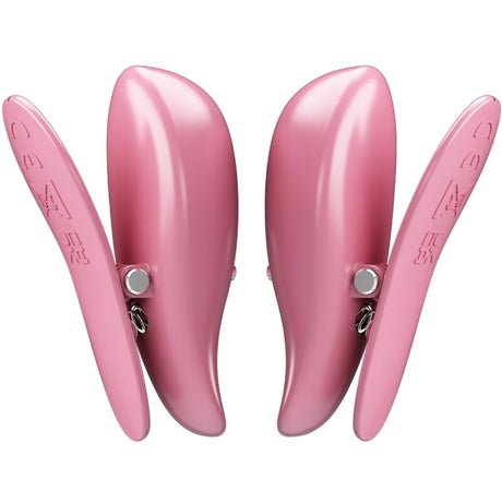 Pretty Love - Cailey Nippelklemmen 10 Vibrationen Fernbedienung Rosa