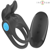 Intense - Sam Vibrator Doppel-Penisring 10 Vibrationen Schwarz