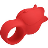 Pretty Love - Jae Rose Förmiger Fingervibrator 10 Vibrationen Rot
