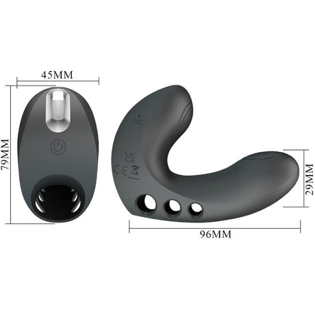 Pretty Love - Camelia Fingervibrator 7 Vibrationen Schwarz