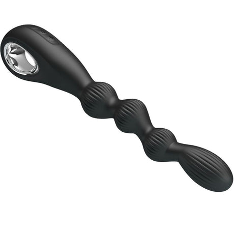 Pretty Love - Federer Analvibrator 12 Vibrationen Schwarz