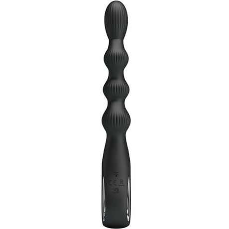Pretty Love - Federer Analvibrator 12 Vibrationen Schwarz