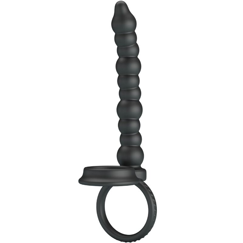 Pretty Love - Dillion Doppelte Penetration Cock Ring Schwarz