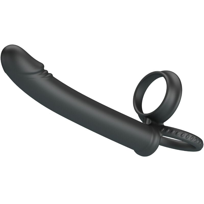 Pretty Love - Dillion Doppelte Penetration Doppelter Cockring Schwarz
