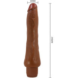 Baile - Dryad Realistischer Vibrator 25 cm Mulatte