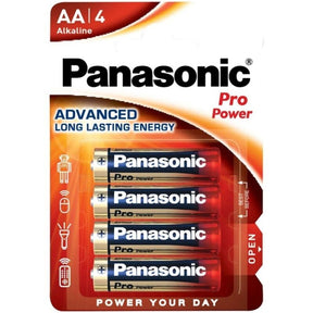 Panasonic - Pro Power Alkaline Aa Batterie Lr6 Blister*4