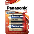 Panasonic - Pro Power Alkaline D Batterie Lr20 Blister*2