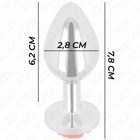 Kink - Plug Anal Rose Rot Grösse S